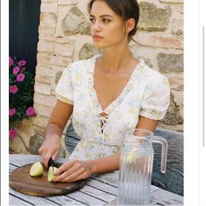 With jean Siena dress